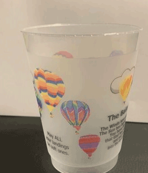 Custom Balloon Cups