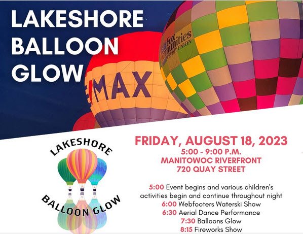 Lakeshore Balloon Glow / Manitowoc WI