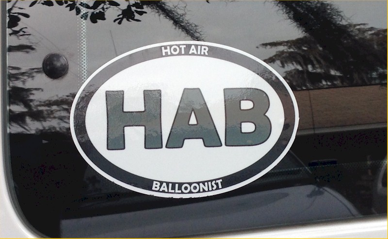 HAB Sticker